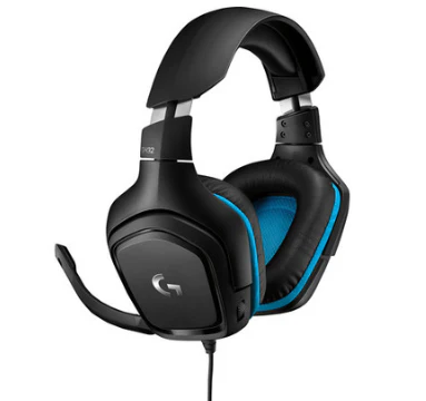 Logitech G432 Wired - Best Budget Gaming Headset 2025 with DTS surround sound and flip-to-mute microphone.