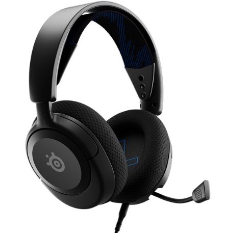 SteelSeries Arctis Nova 1 - Best Budget Gaming Headset 2025 with ClearCast Gen 2 mic and AirWeave memory foam ear cushions.